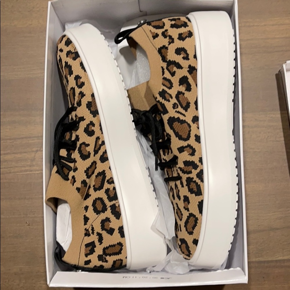 BRIXIE PLATFORM SNEAKER-leopard